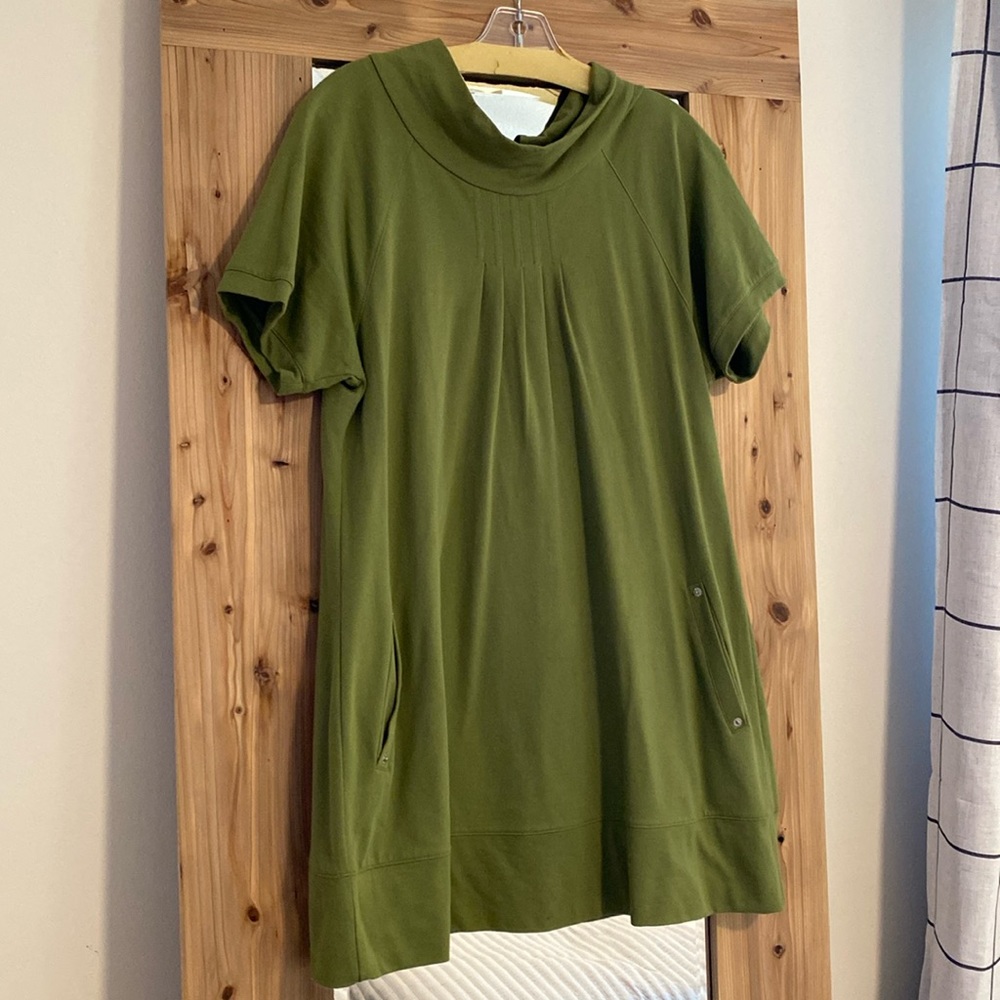 Greens shift dress 100% cotton